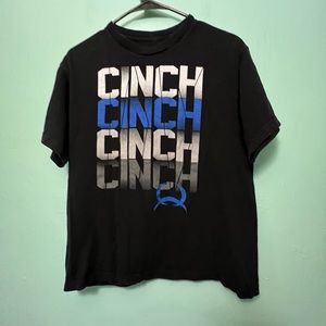 Cinch T-shirt youth size XL 14